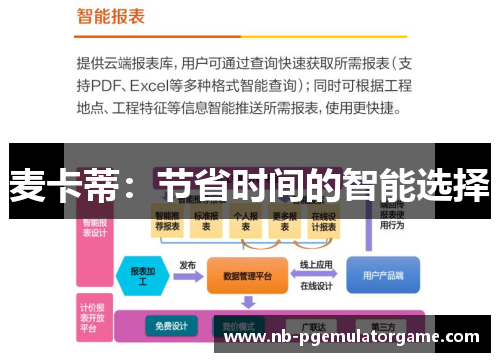 麦卡蒂：节省时间的智能选择